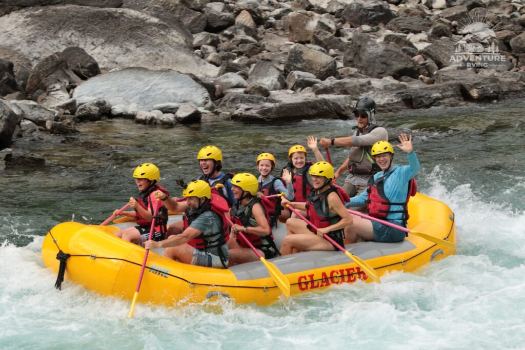 Glacier NP whiteriver rafting
