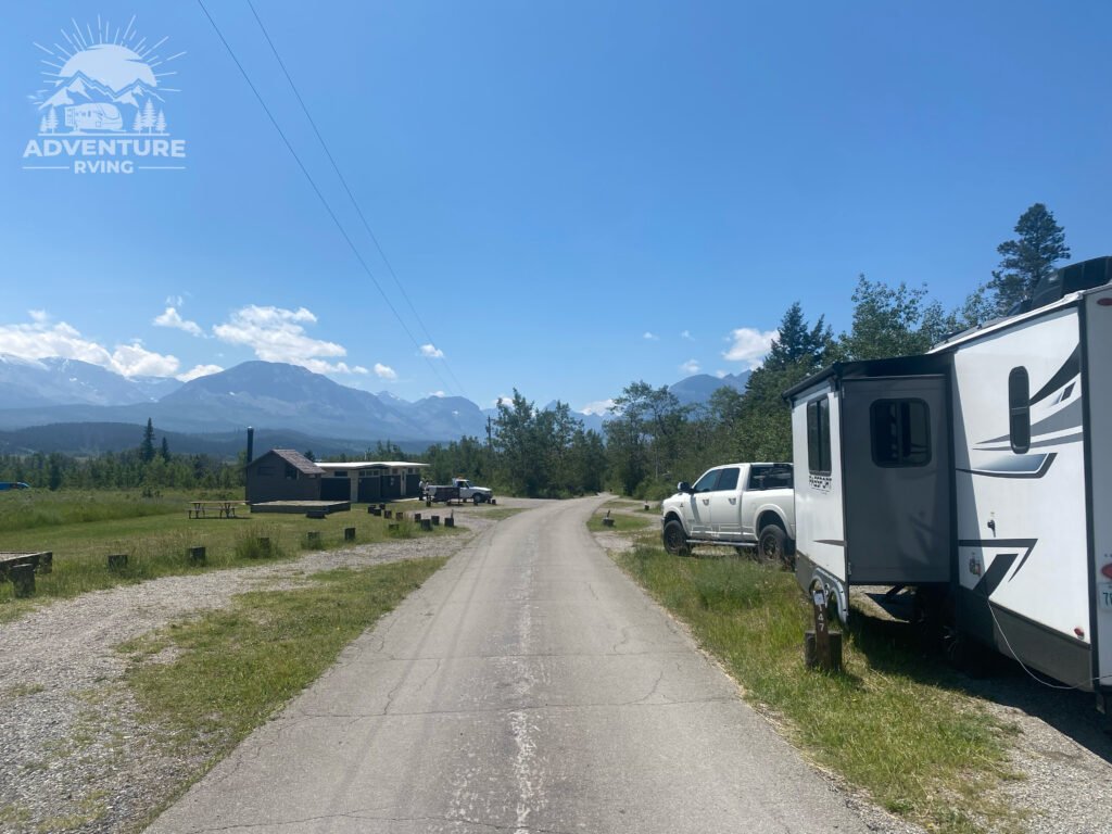 Glacier National Park St. Mary's campground