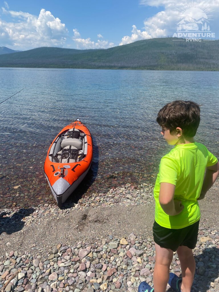Lake McDonald kayaking