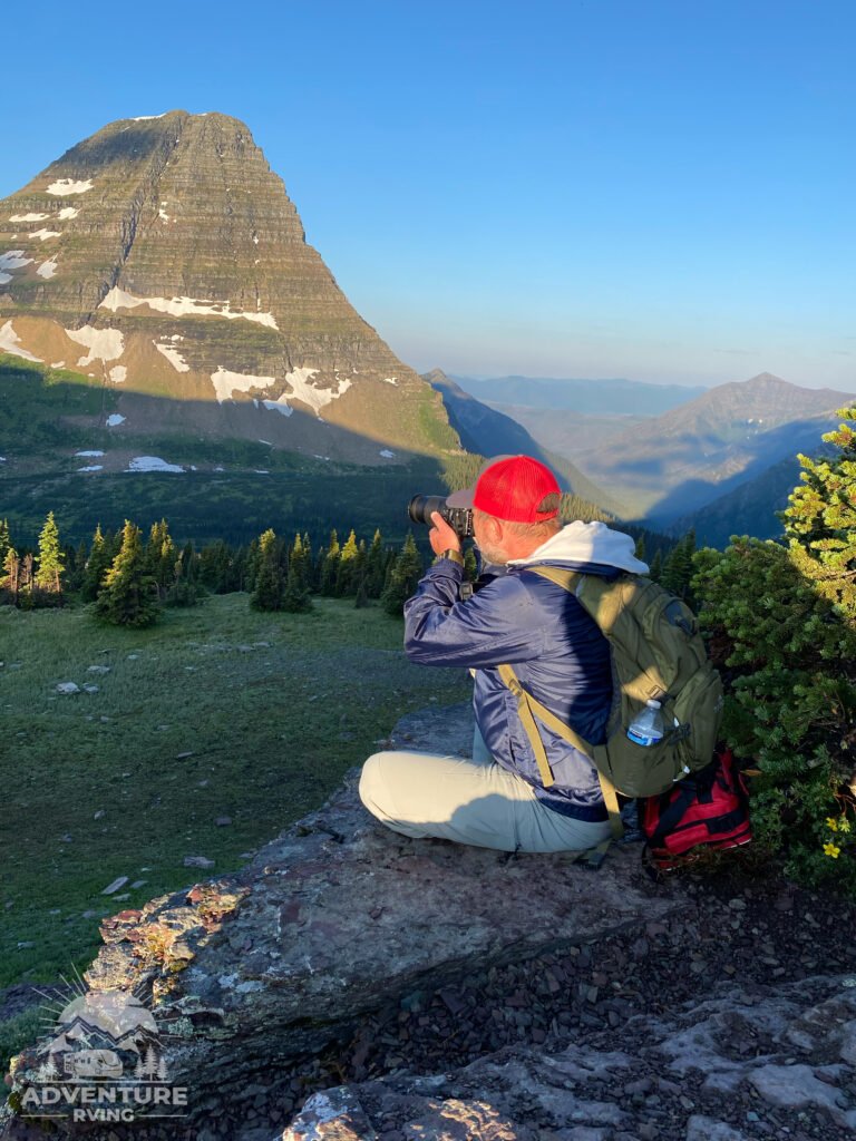 Logan Pass Hidden Lake Overlook hike