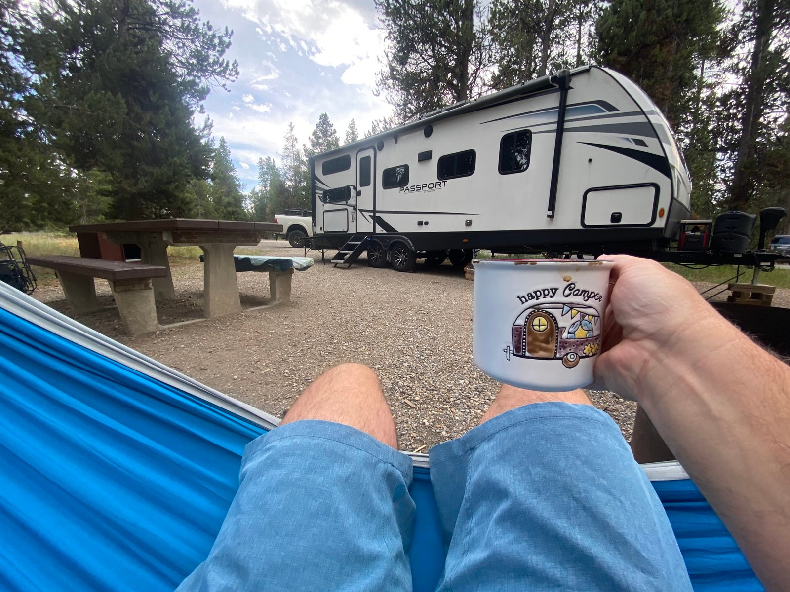 Baker's Hole Campground Montana Baker's Hole Campground at the doorway to Yellowstone NP