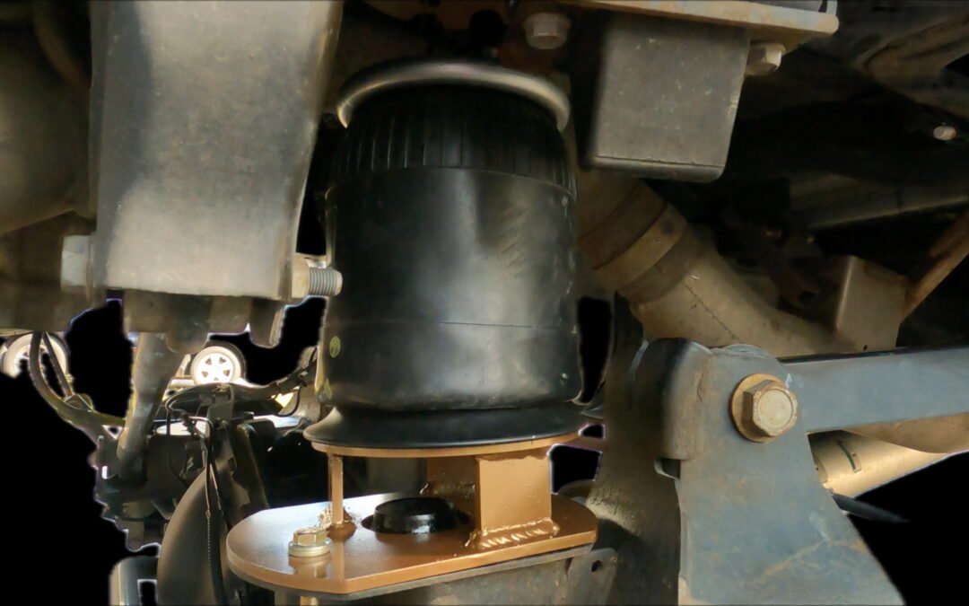 Ram 2500 rear air bags installed